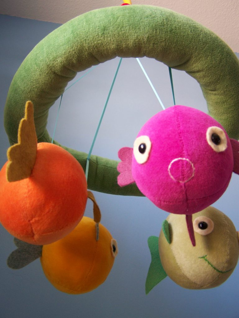 Mobile aux poissons - Petits D'om
