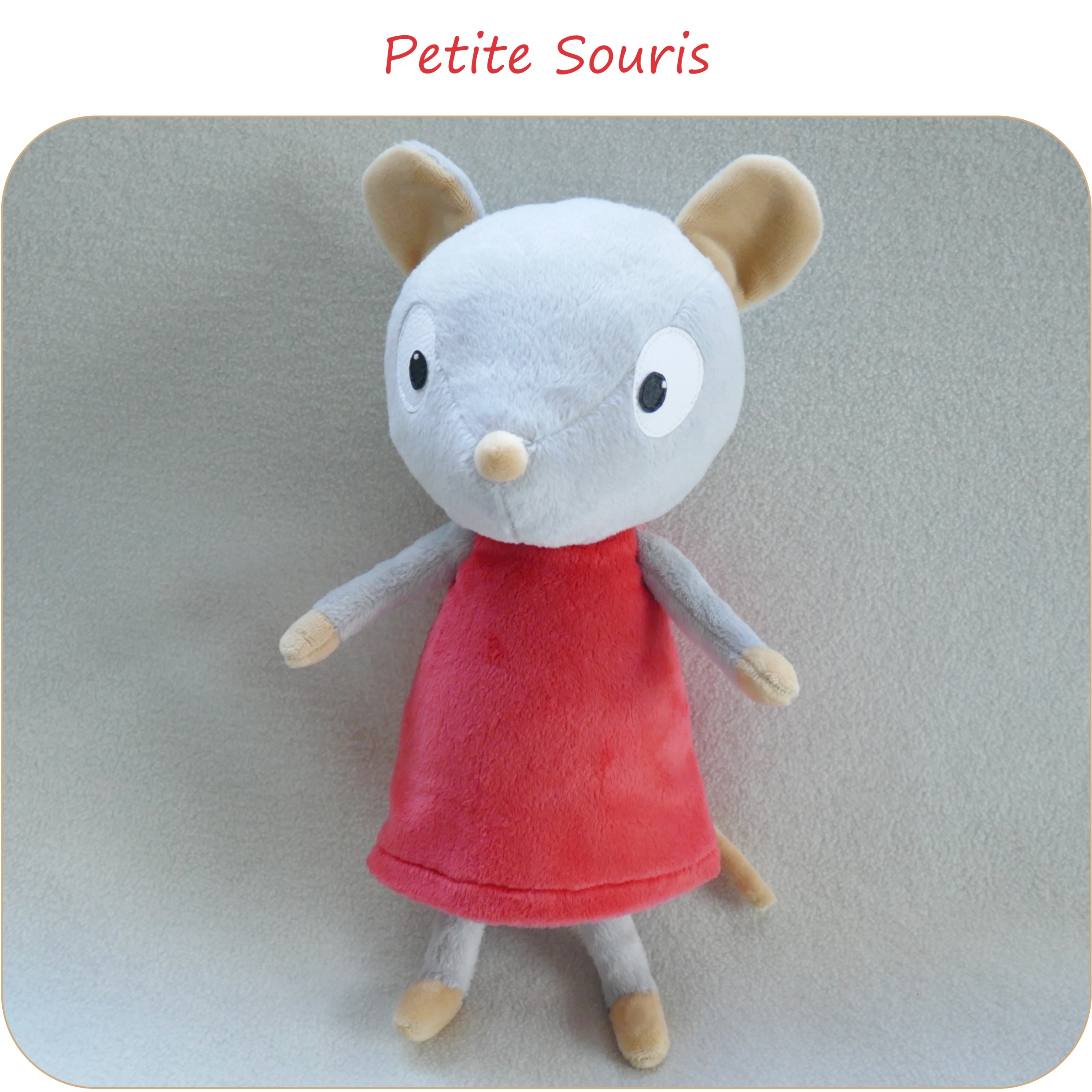 Patron peluche souris