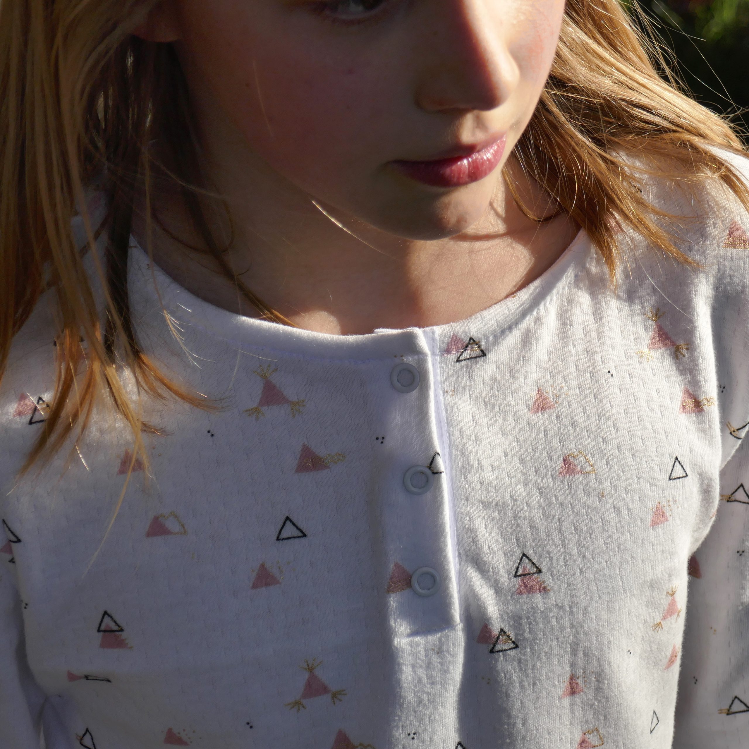 Enfant fille - Polo tshirt et sous pull