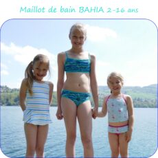 patron maillot de bain fille