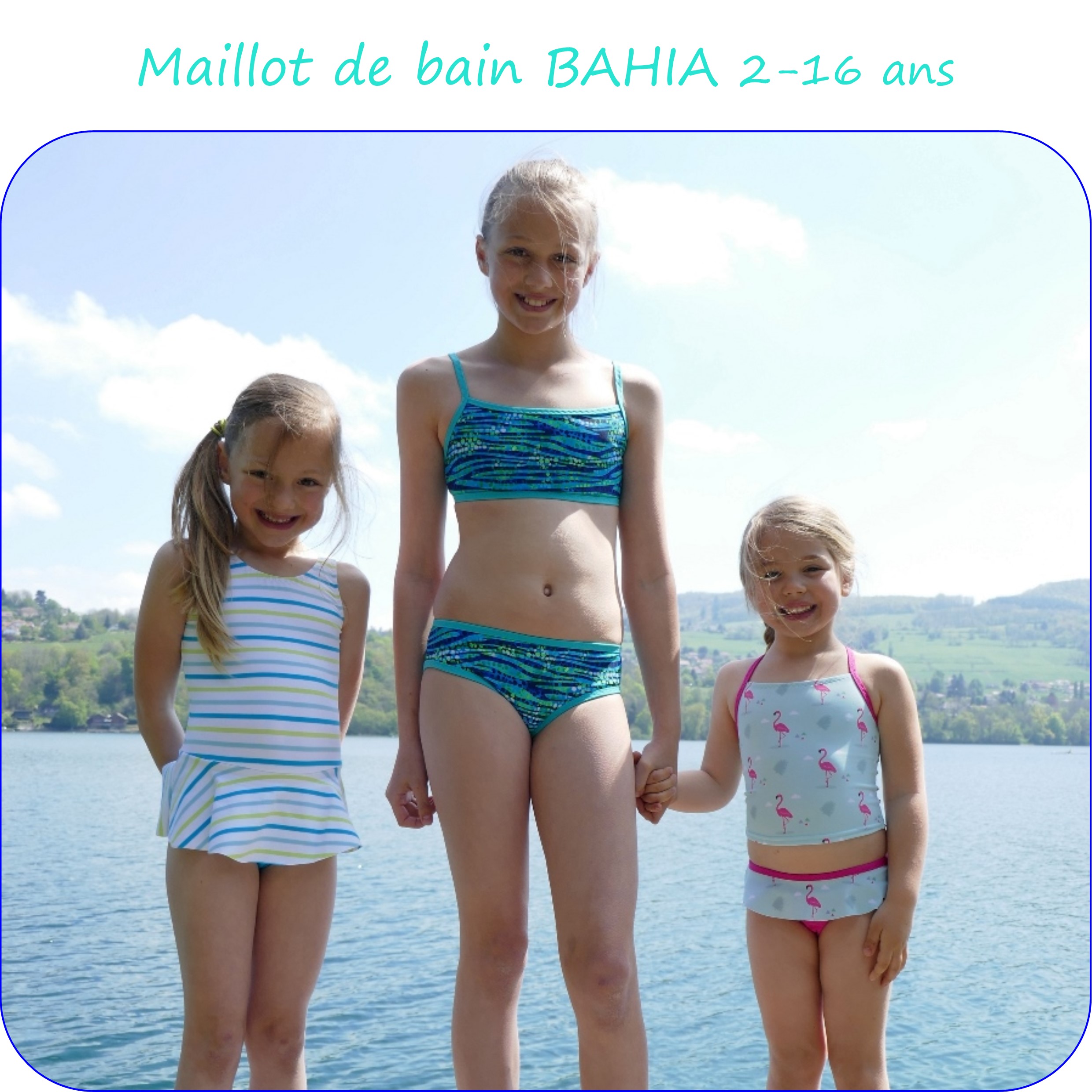 patron maillot de bain fille