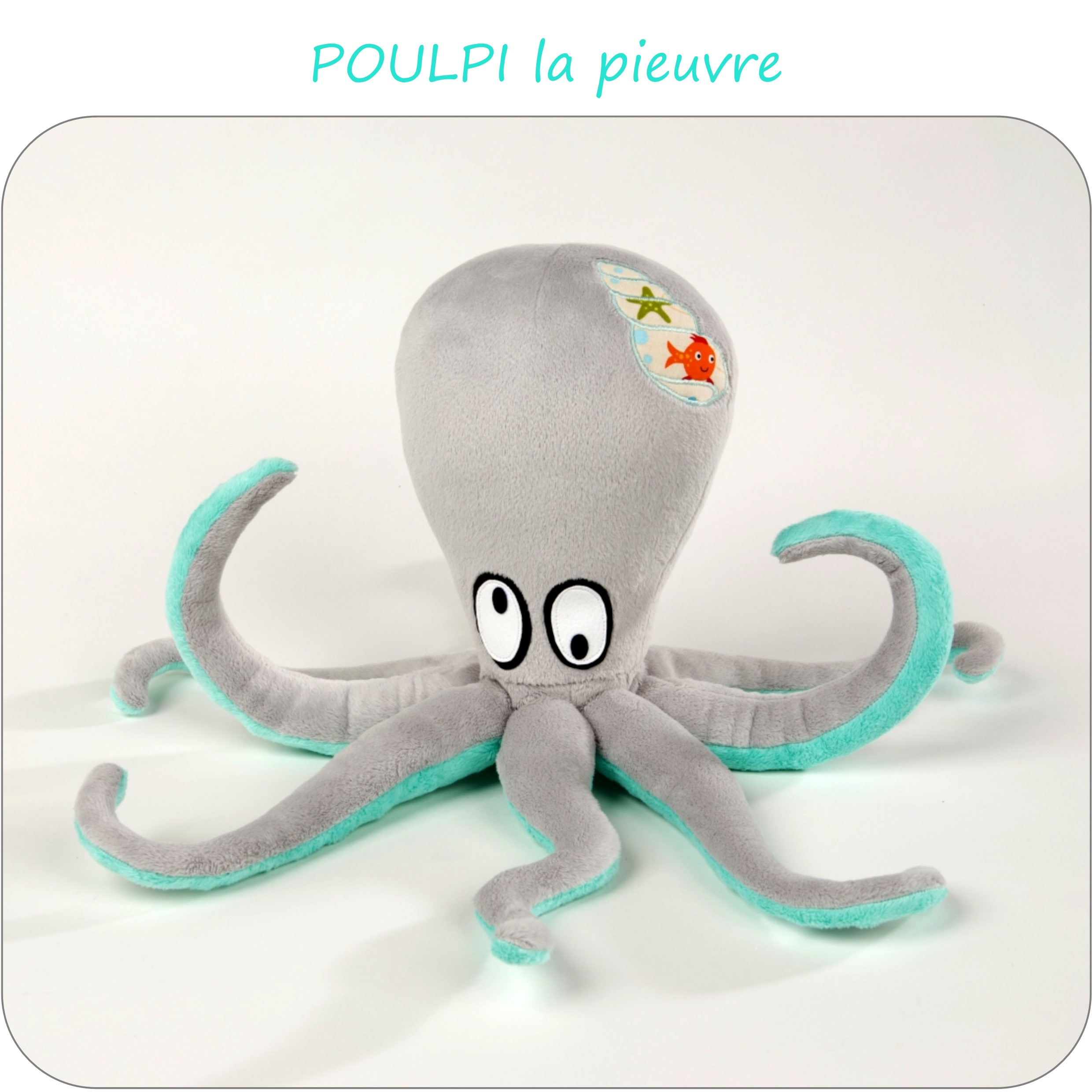 Patron peluche pieuvre POULPI - Petits D'om