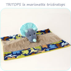 patron-couture-doudou-marionnette-triceratops