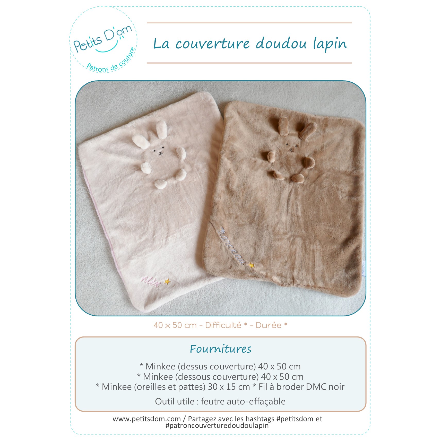 tutoriel-couverture-doudou-lapin