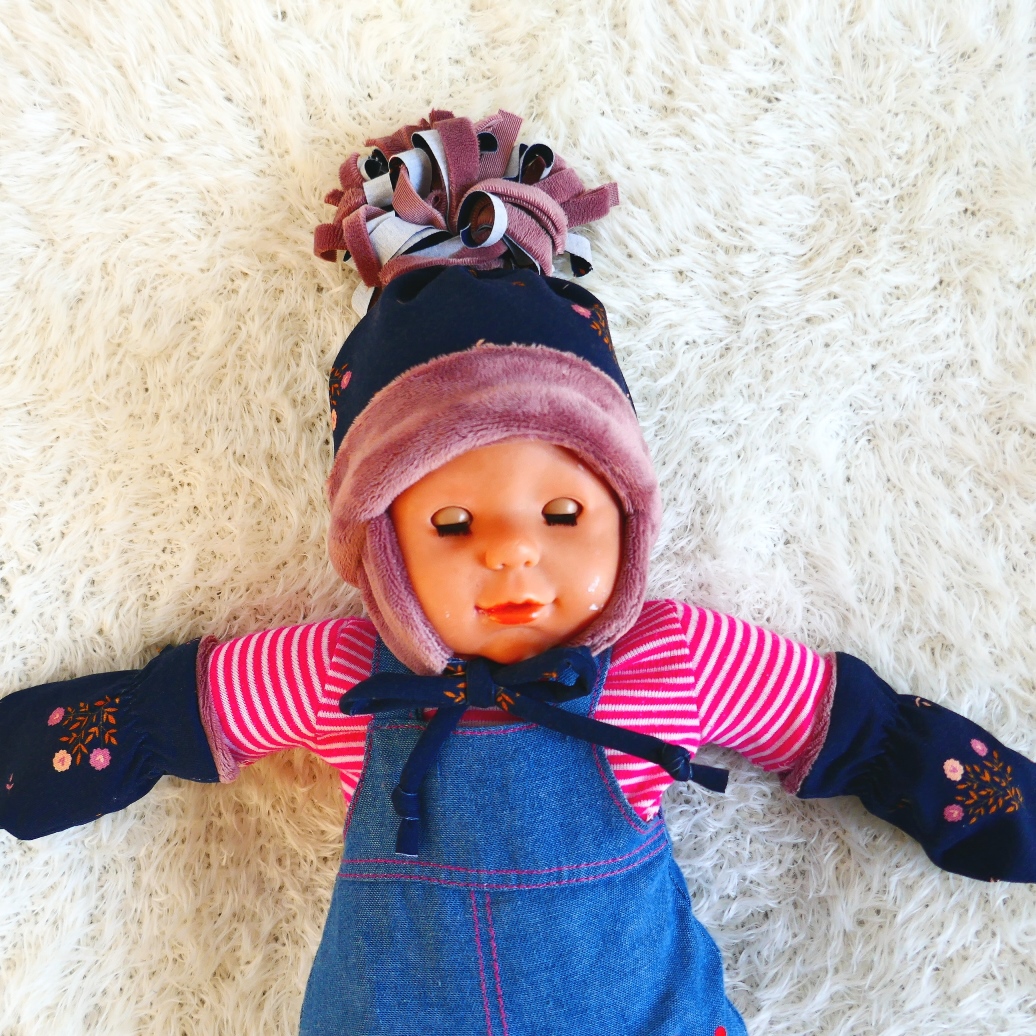 BIDIBOU – Patron de bonnet et moufles pour bébé - Petits D'om