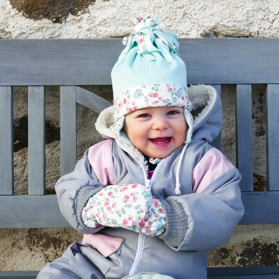 Bonnet Et Moufles Bébé Hiver - Doux, Chaud - Avec Oreilles Ours - Pour Nouveau-né, Tout-petit 0-18 Mois